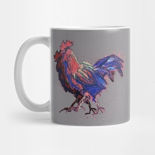 rooster and his shadow Mug